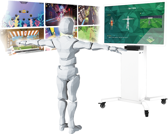Scene interactive rehabilitation training system